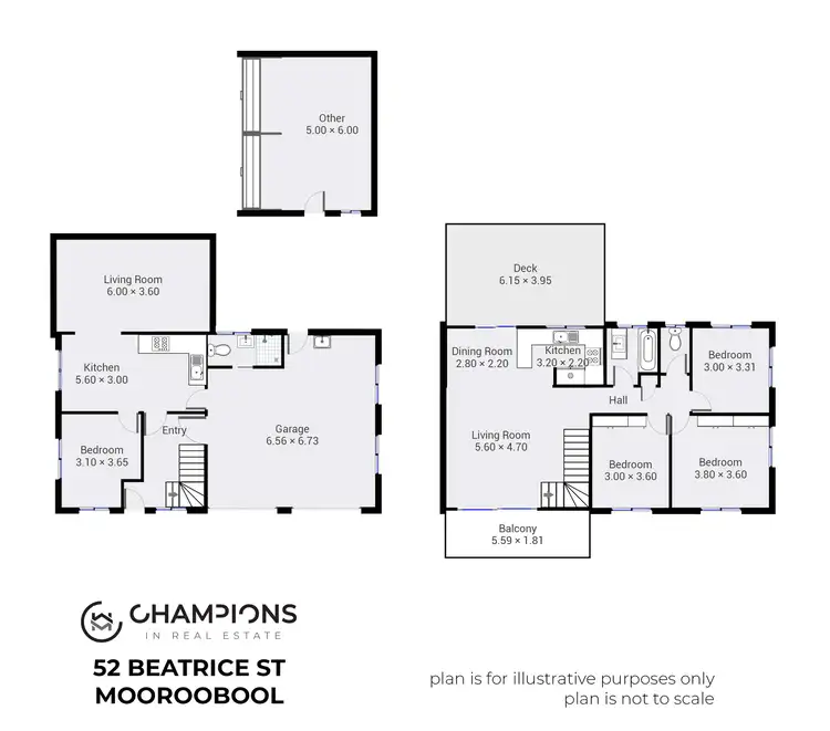 Floorplan of Homely house listing, 52 Beatrice Street, Mooroobool QLD 4870