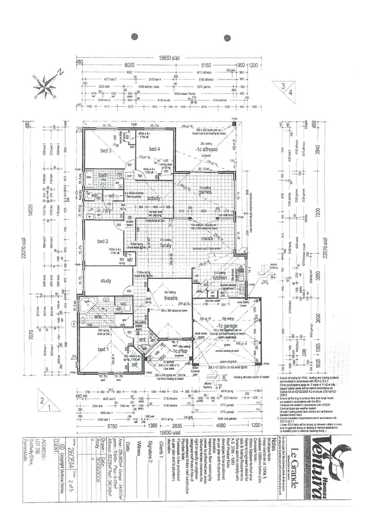 Floorplan of Homely house listing, 15 Sotheby Drive, Harrisdale WA 6112