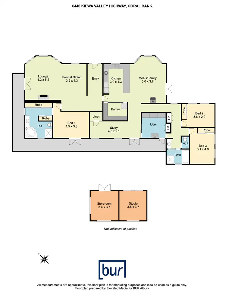 Floorplan of Homely rural property listing, 6446 Kiewa Valley Highway, Coral Bank VIC 3691