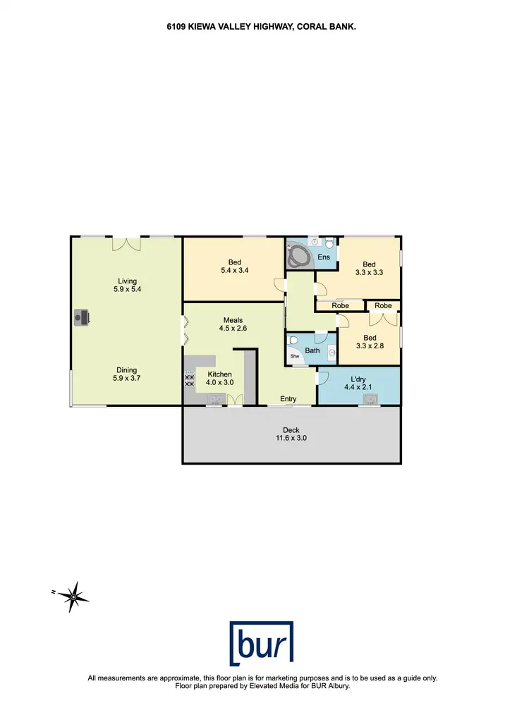 Floorplan of Homely rural property listing, 6109 Kiewa Valley Highway, Coral Bank VIC 3691