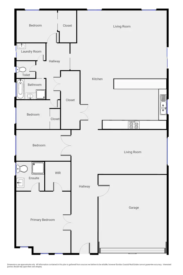 Floorplan of Homely house listing, 24 Coastal Court, Portland VIC 3305