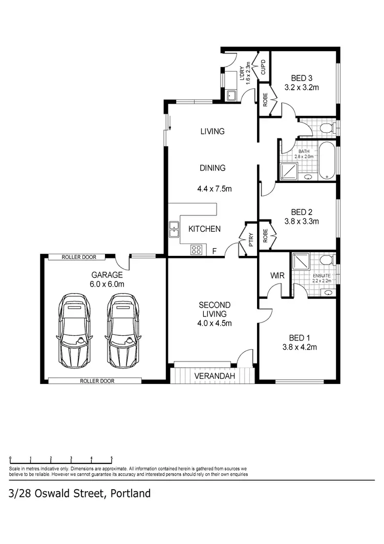 Floorplan of Homely house listing, 3/28 Oswald Street, Portland VIC 3305