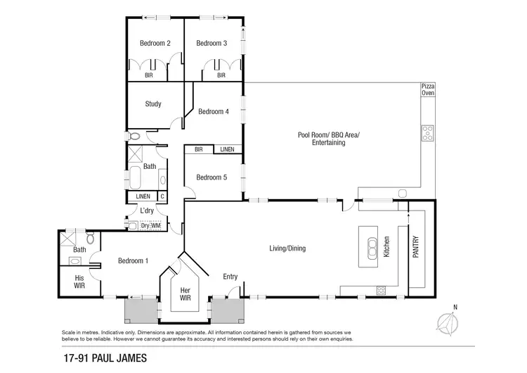 Floorplan of Homely rural property listing, 17/91 Paul James Drive, Nome QLD 4816