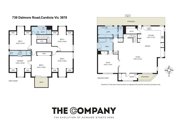 Floorplan of Homely house listing, 739 Dalmore Road, Cardinia VIC 3978