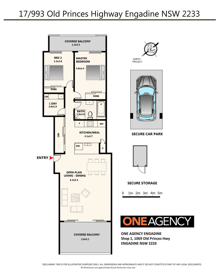Floorplan of Homely apartment listing, 17B/993 Old Princes Highway, Engadine NSW 2233