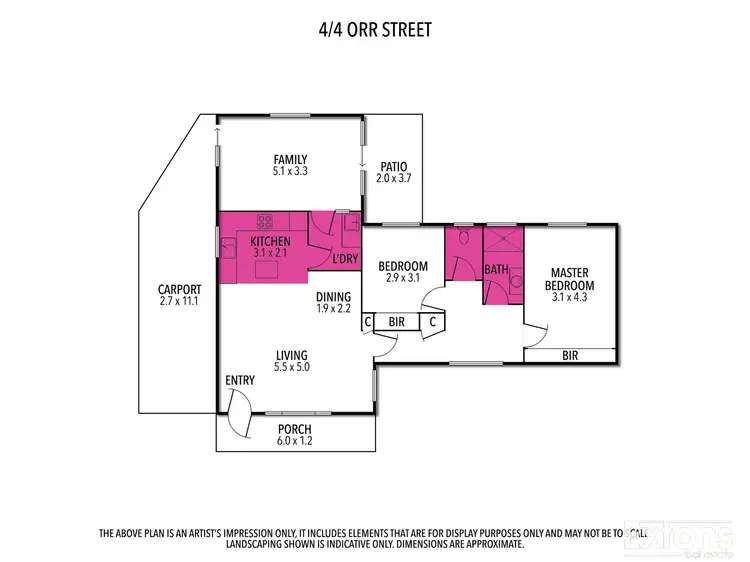 Floorplan of Homely house listing, 4/4 Orr street, Yarrawonga VIC 3730