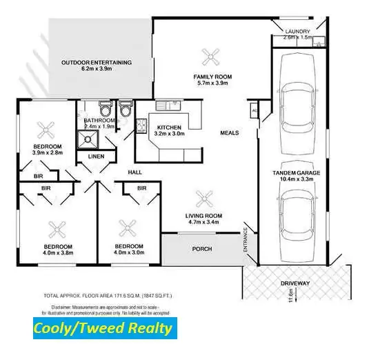 Floorplan of Homely house listing, 53 The Quarterdeck, Tweed Heads NSW 2485