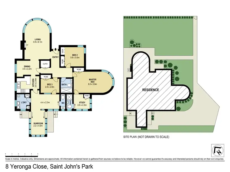 Floorplan of Homely house listing, 8a Yeronga Close, St Johns Park NSW 2176