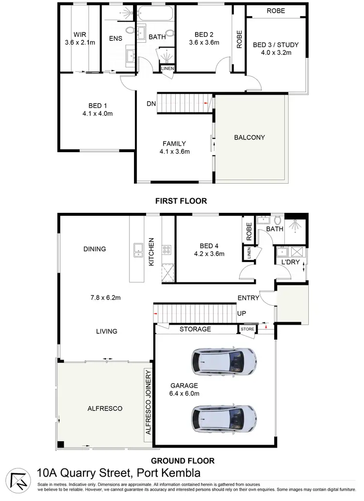 Floorplan of Homely house listing, 10A Quarry Street, Port Kembla NSW 2505