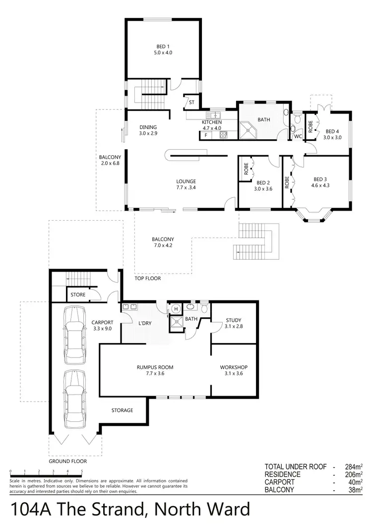 Floorplan of Homely house listing, 104A The Strand, North Ward QLD 4810