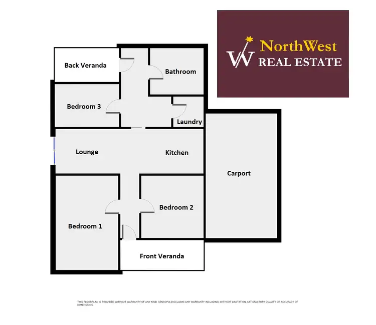 Floorplan of Homely house listing, 143 WOODS STREET, Donald VIC 3480