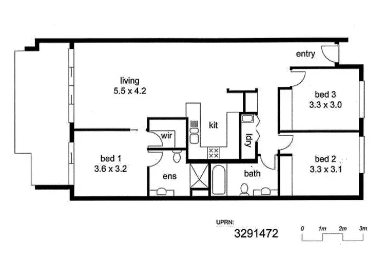 Floorplan of Homely apartment listing, 4/1-7 Gregory Street, North Ward QLD 4810