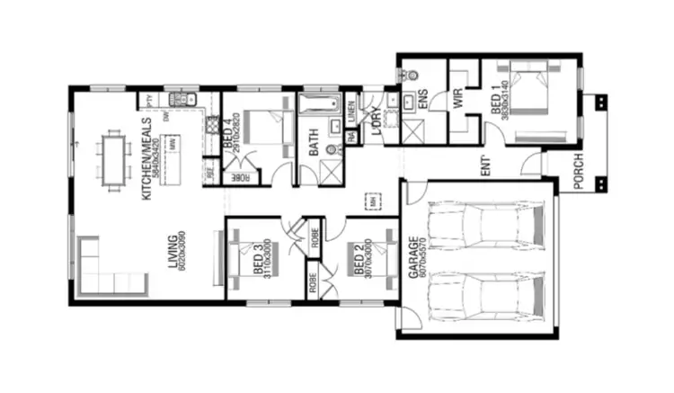 Floorplan of Homely house listing, Address available on request