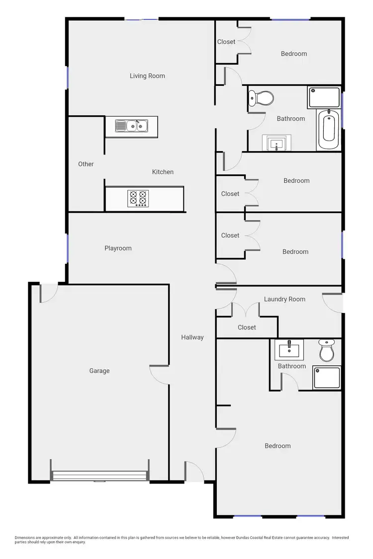 Floorplan of Homely house listing, 5 Cini Street, Portland VIC 3305