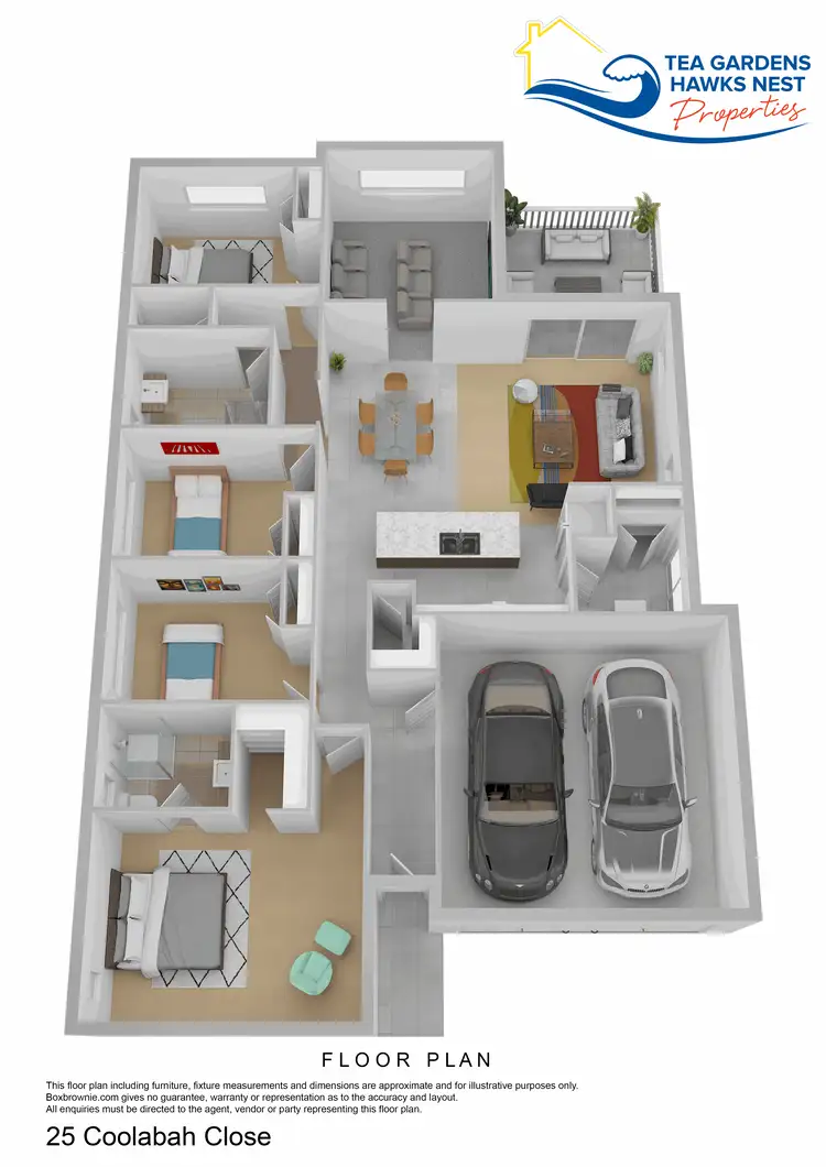 Floorplan of Homely house listing, 25 Coolabah Close, Tea Gardens NSW 2324