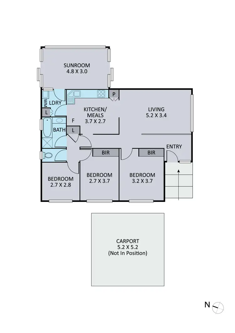 Floorplan of Homely house listing, 54 Essex Park Drive, Endeavour Hills VIC 3802