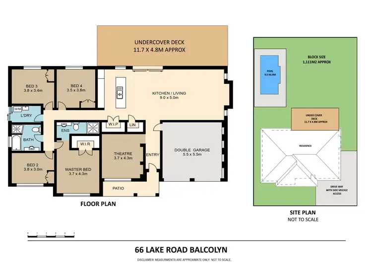 Floorplan of Homely house listing, 66 Lake Road, Balcolyn NSW 2264