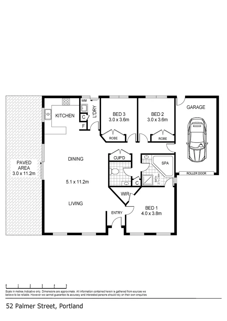 Floorplan of Homely house listing, 52 Palmer Street, Portland VIC 3305