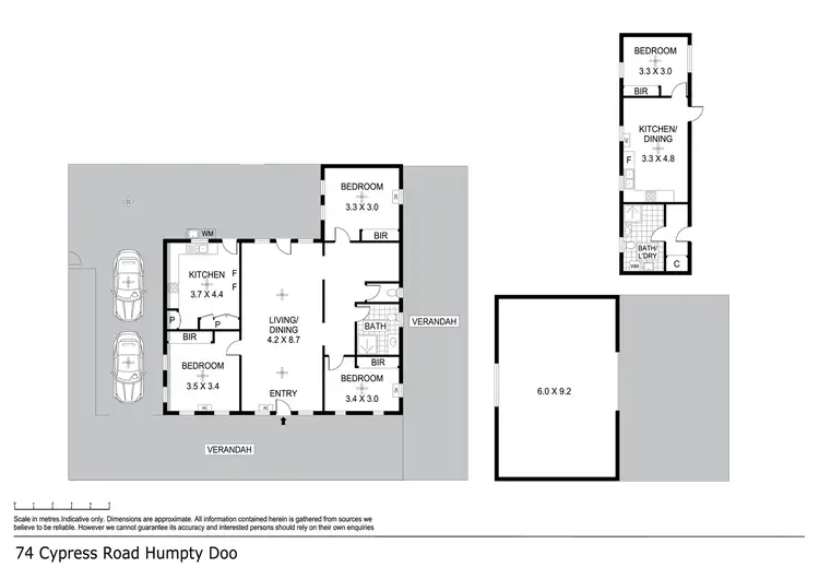 Floorplan of Homely house listing, 85 Cypress Road, Humpty Doo NT 836