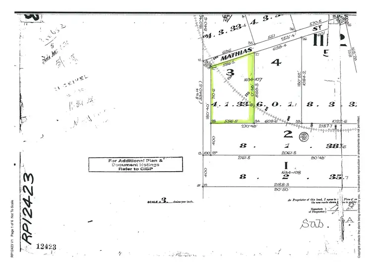 Floorplan of Homely land listing, 61 Bundy Road, Imbil QLD 4570