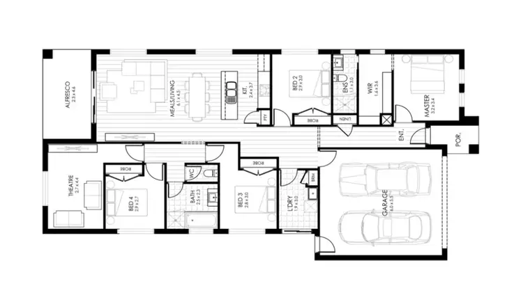 Floorplan of Homely house listing, Address available on request