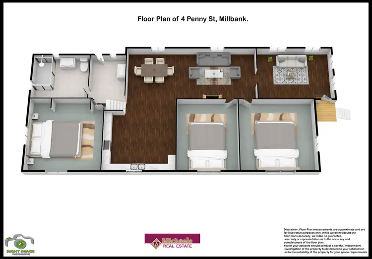 Floorplan of Homely house listing, 4 Penny Street, Millbank QLD 4670