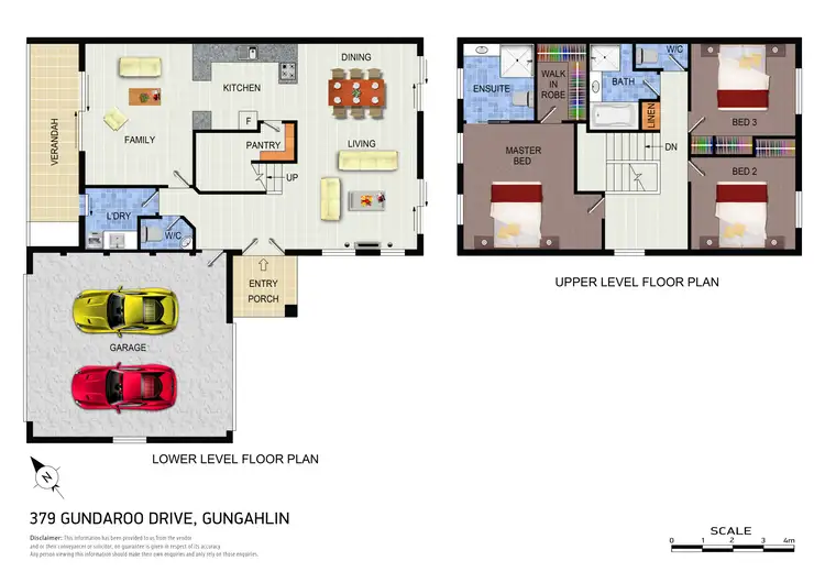 Floorplan of Homely semi-detached listing, 379 Gundaroo Drive, Gungahlin ACT 2912