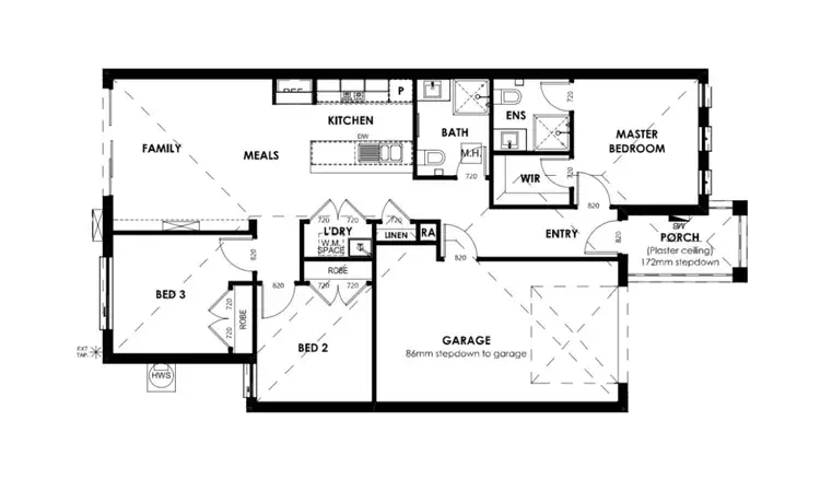 Floorplan of Homely house listing, Address available on request
