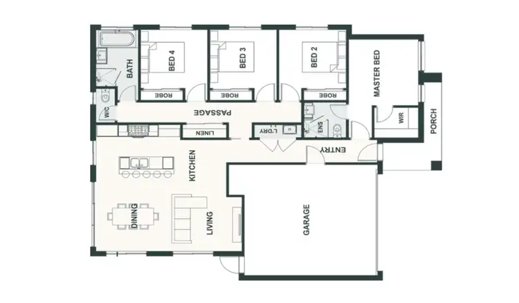 Floorplan of Homely house listing, Address available on request