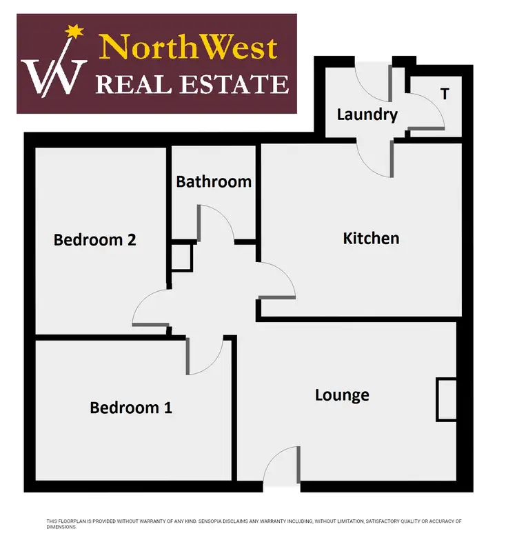 Floorplan of Homely house listing, 78 JAMOUNEAU STREET, Warracknabeal VIC 3393