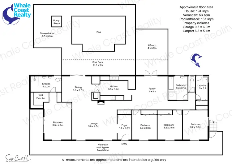 Floorplan of Homely rural property listing, 427 Punkalla Tilba Road, Central Tilba NSW 2546