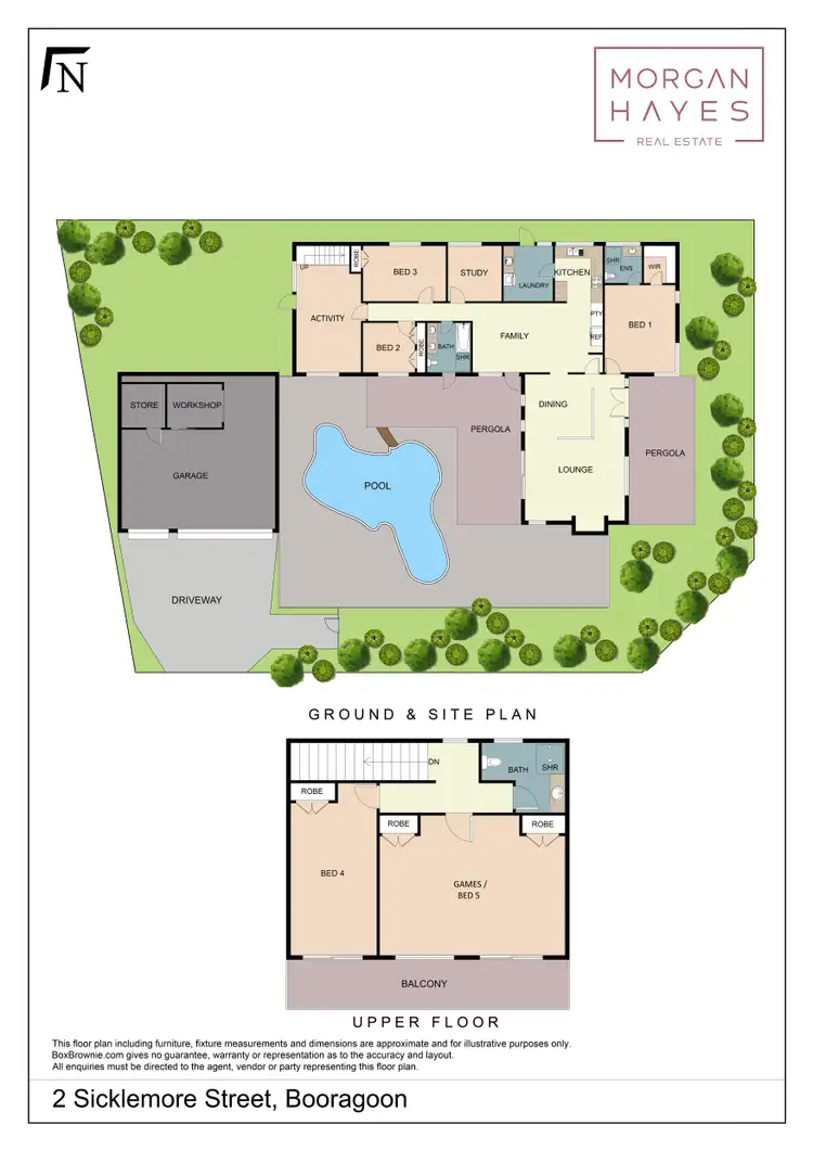 Floorplan of Homely house listing, 2 Sicklemore Street, Booragoon WA 6154