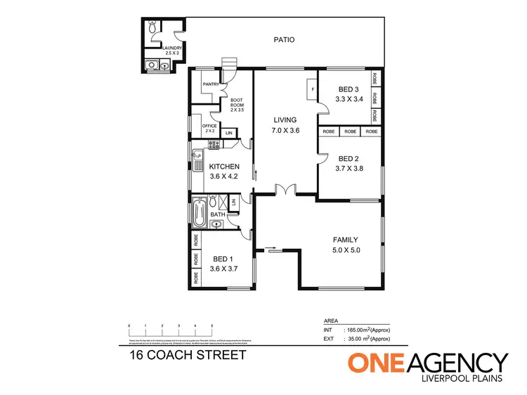 Floorplan of Homely rural property listing, 16 Coach Street, Wallabadah NSW 2343