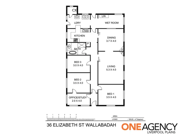 Floorplan of Homely house listing, 36 Elizabeth Street, Wallabadah NSW 2343