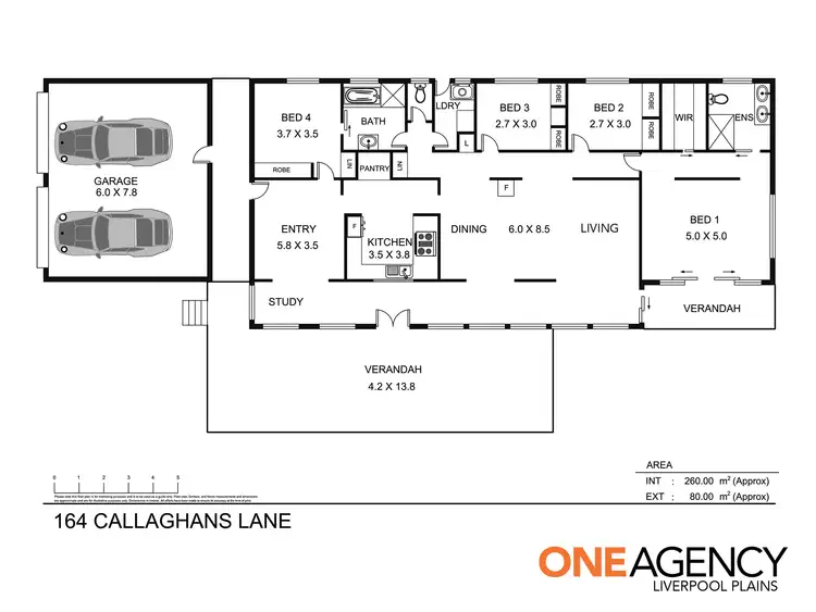 Floorplan of Homely house listing, 164 Callaghans Lane, Quirindi NSW 2343