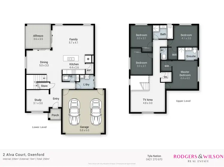 Floorplan of Homely house listing, 2 Alva Court, Oxenford QLD 4210