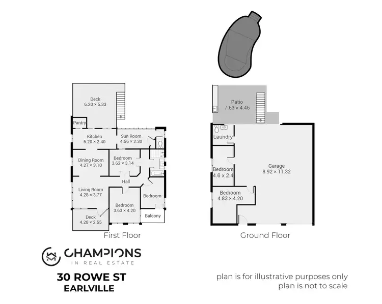 Floorplan of Homely house listing, 30 Rowe Street, Earlville QLD 4870