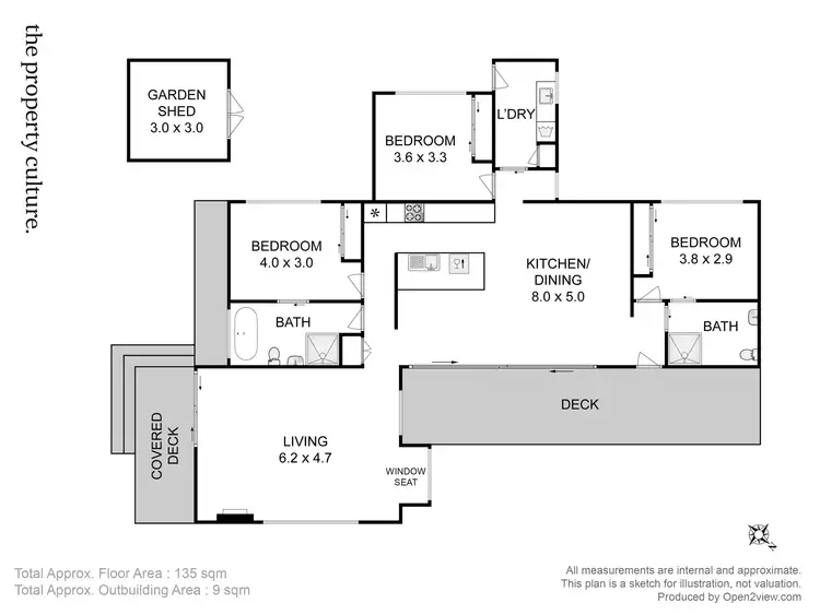 Floorplan of Homely house listing, 1 Plum Tree Close, Huonville TAS 7109