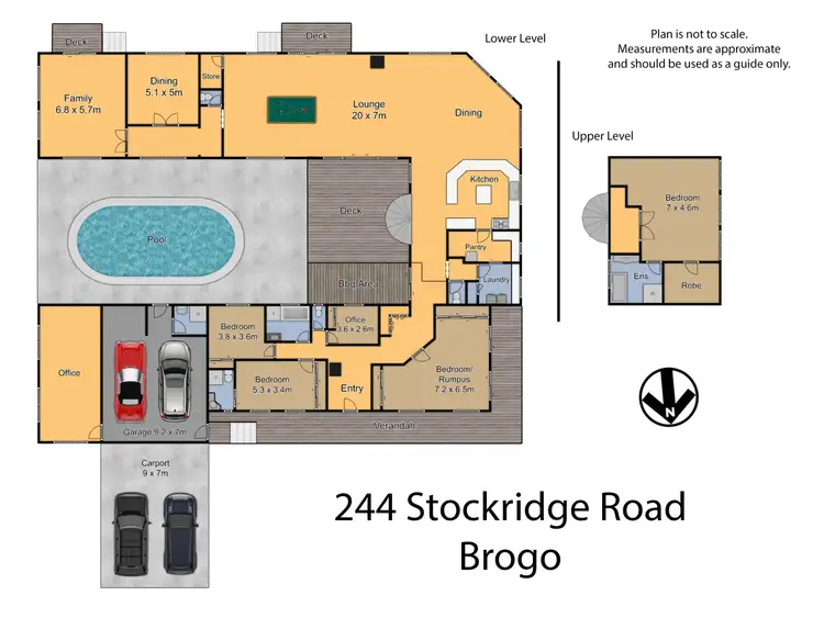 Floorplan of Homely rural property listing, 244 Stockridge Road, Brogo NSW 2550