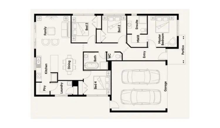 Floorplan of Homely house listing, Address available on request