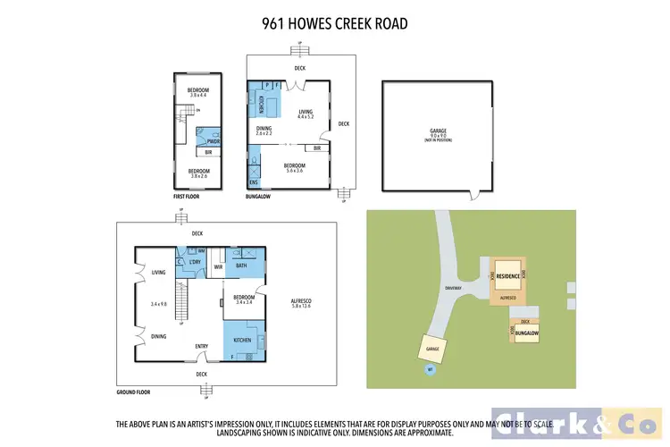 Floorplan of Homely house listing, 961 Howes Creek Road, Mansfield VIC 3722