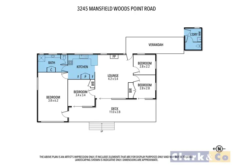 Floorplan of Homely house listing, 3245 Mansfield-Woods Point Road, Jamieson VIC 3723