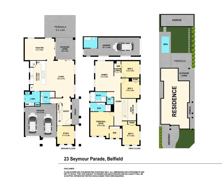 Floorplan of Homely house listing, 23 Seymour Parade, Belfield NSW 2191