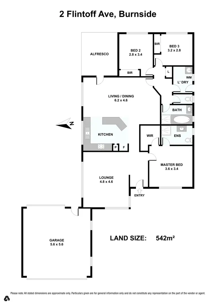 Floorplan of Homely house listing, 2 Flintoff Avenue, Burnside VIC 3023