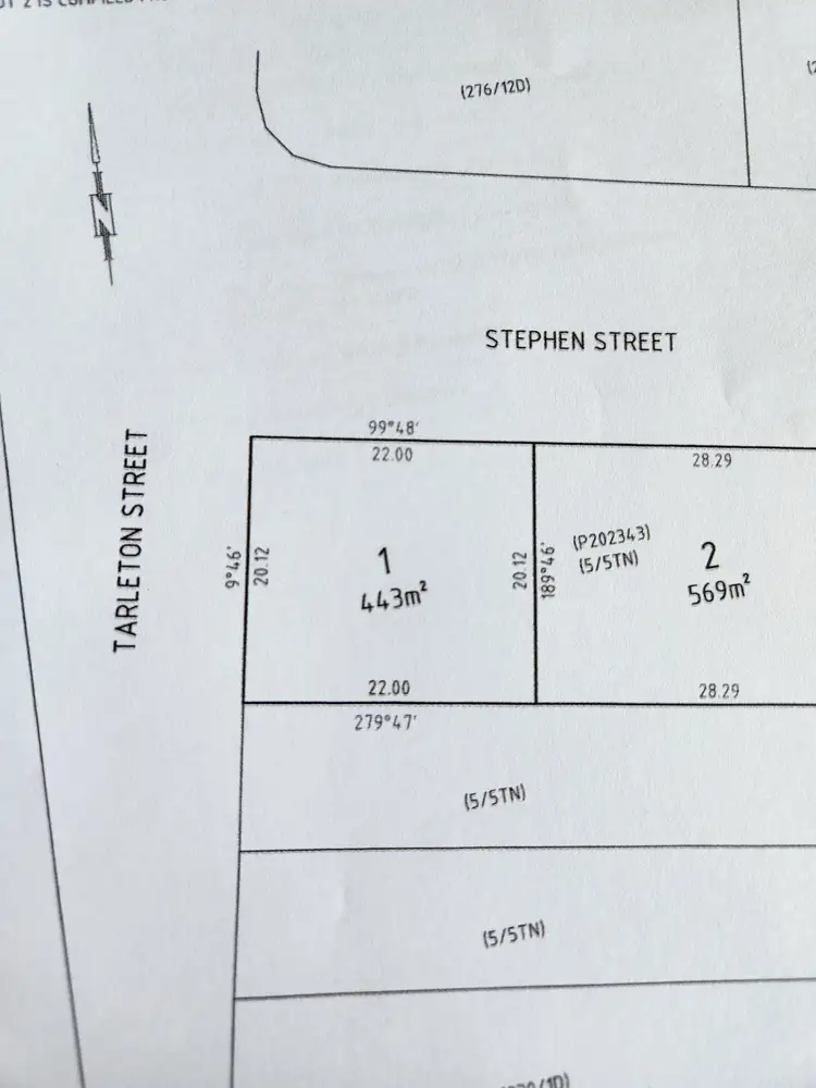 Floorplan of Homely land listing, 16A Stephen Street, East Devonport TAS 7310
