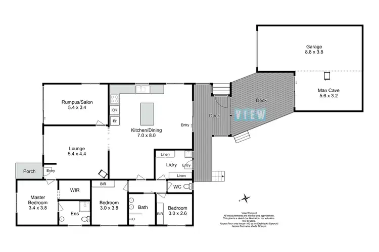 Floorplan of Homely house listing, 153 Upper Maud Street, West Ulverstone TAS 7315