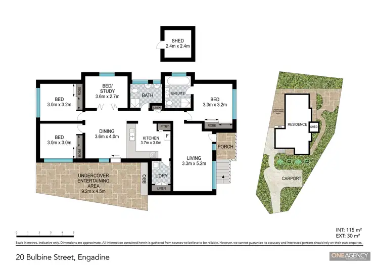 Floorplan of Homely house listing, 20 Bulbine Street, Engadine NSW 2233