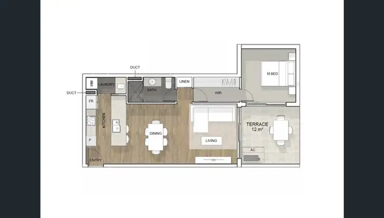 Floorplan of Homely apartment listing, 207/22 Kearns Crescent, Ardross WA 6153