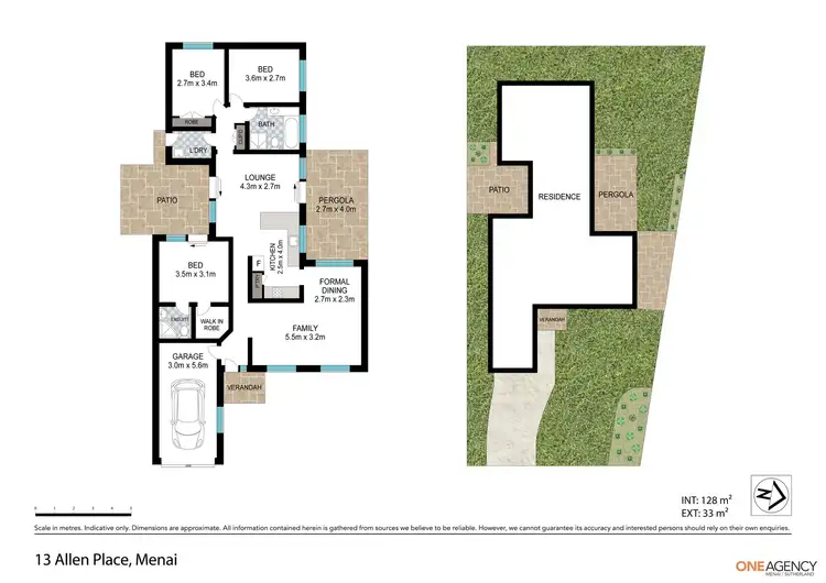 Floorplan of Homely house listing, 13 Allen Place, Menai NSW 2234
