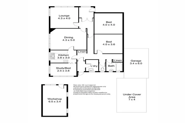 Floorplan of Homely house listing, 10 Moody Street, Burnie TAS 7320